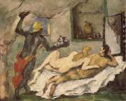 Paul Cezanne Afternoon in Naples china oil painting artist